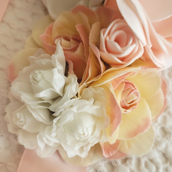 Floral Belly wrap belt pregnancy bow for baby shower - Picture 6 of 9